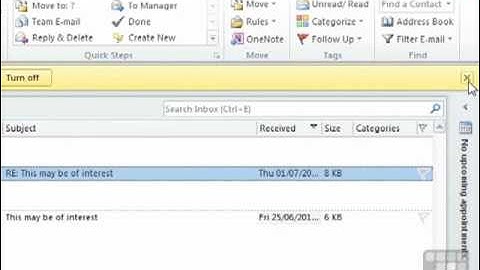 Outlook 2010 Tutorial - How to Set Automatic Out of Office Replies