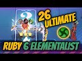 Ruby 6 elementalist cast 26 ultimate so op  magic chess mlbb