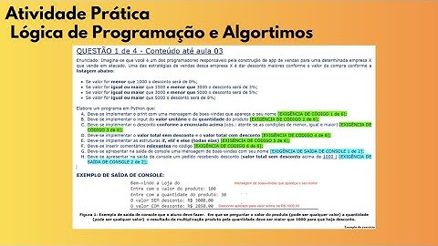Atividade Prática Lógica de Programação e Algoritmos 2025