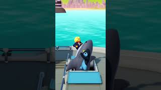 We got the shark in its habitat #funny#crazy#gamgbeasts#xbox