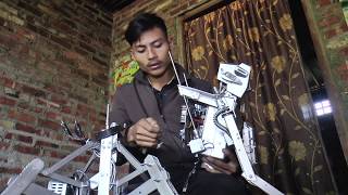 Manipuri college dropout builds a humanoid Robot: Roving Report Manipuri