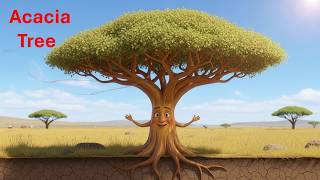 Umbrella Acacia Tree Adaptations How Trees Survive the African Savannah 🌳