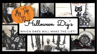 Top 10 Must Try Halloween DIYs