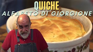 Q COME QUICHE ripiena di VERZA, BROCCOLI E GUANCIALE - Alfabeto di Giorgione