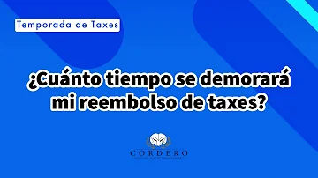 ¿Cuánto tardan los reembolsos?