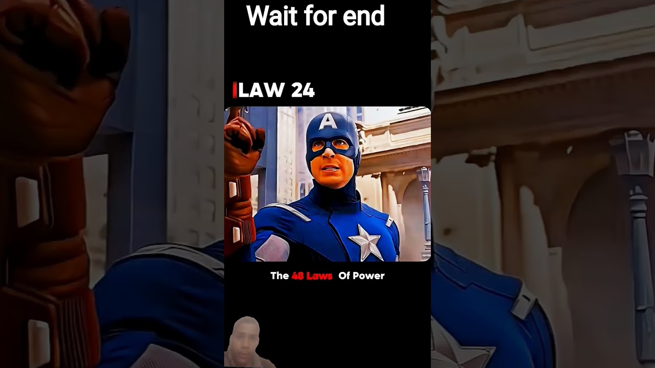 Law 24 : The art of cantrol💀/48 Law of power          