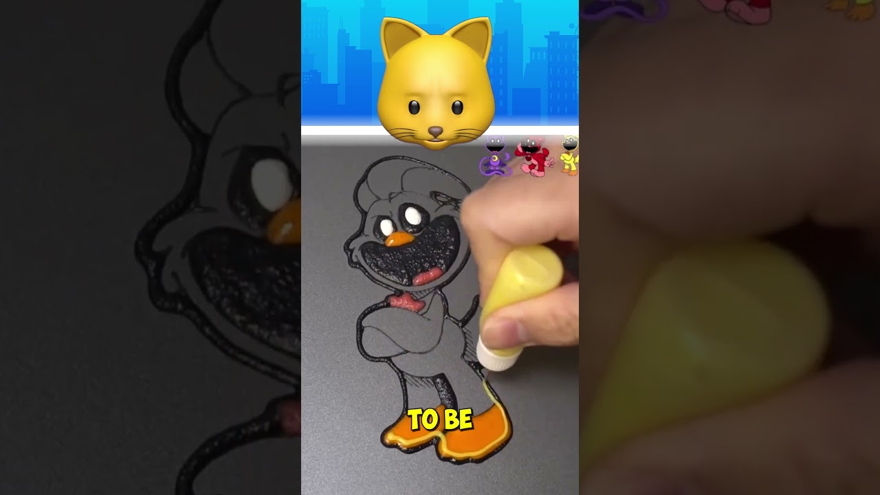 KICKIN CHICKEN PANCAKE ART?! [Poppy Playtime Chapter 3]