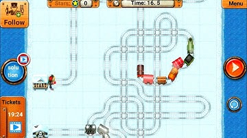 Train Driver Maze - Rail Maze 2 - Train Puzzle Game - Android Gameplay #.401