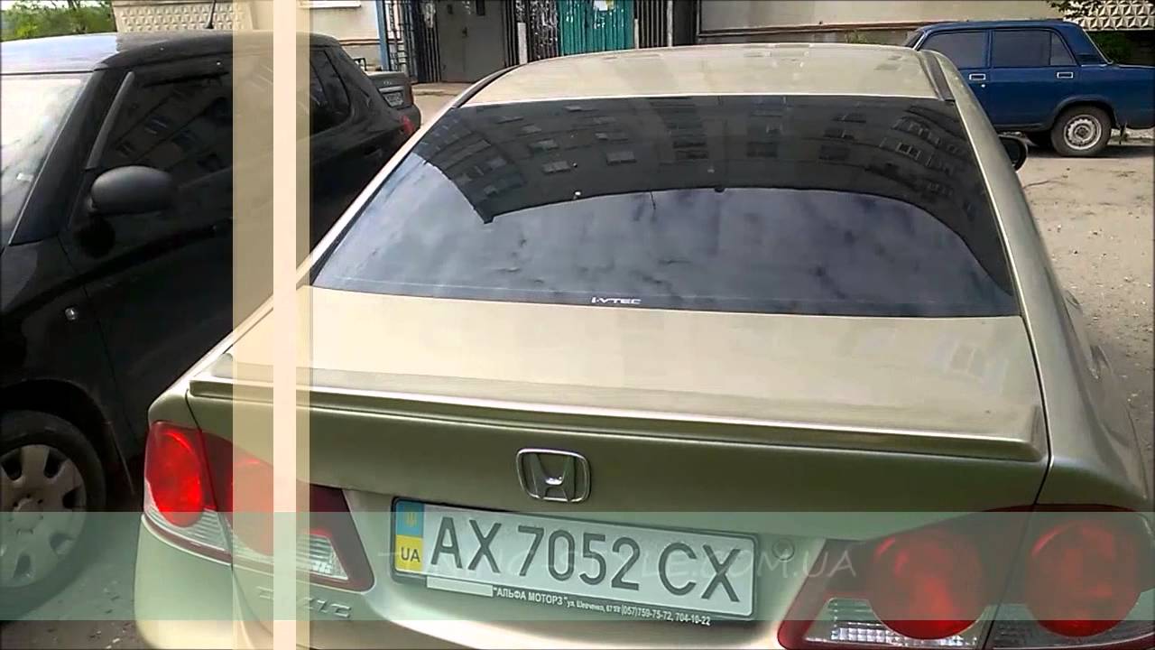 Спойлер мюген цивик 4д