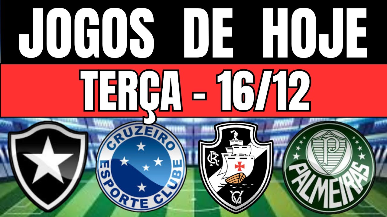 JOGOS DE HOJE | BRASILEIRÃO 2025 | TERÇA-FEIRA 16/12/2025 | JOGOS DE HOJE