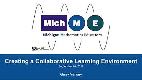 MichME Day 1 - Creating Collaborative Classrooms