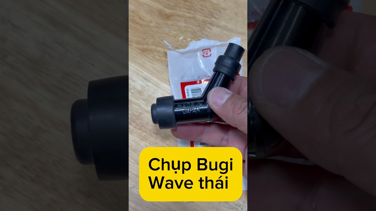 Chụp Bugi wave thái ( Japan )chính hãng #phụtùngchínhhãnghonda #phutunghonda