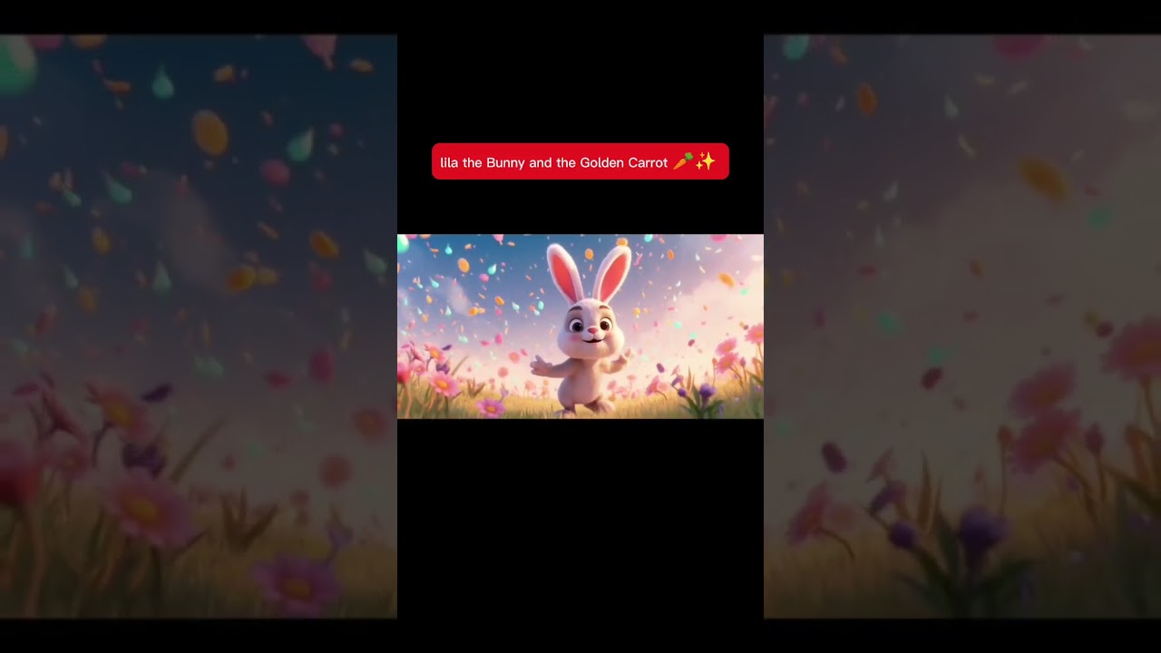 Lila the Bunny and the Golden Carrot 🥕✨