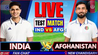 🔴 LIVE: India vs Afghanistan Test Match | Live Cricket Match Today | IND vs AFG Live Score & Fanchat screenshot 5