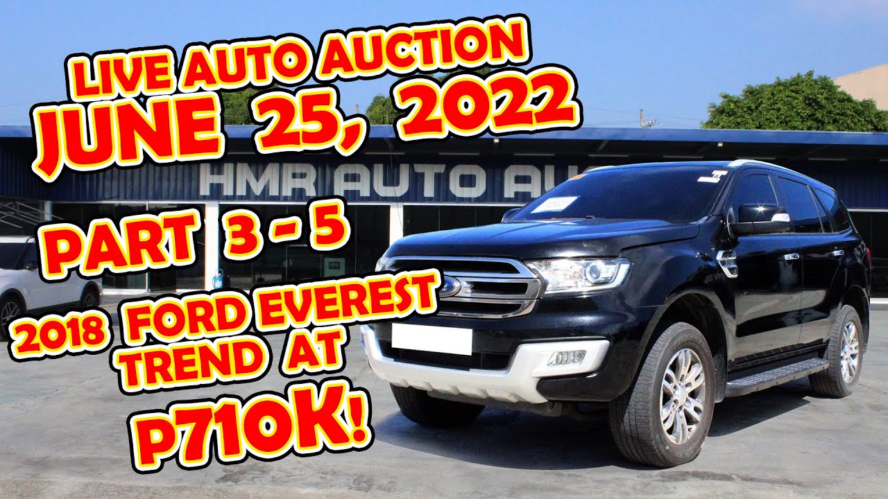 PART 3 | 710K! WAGON | JUNE 25, 2022 • VIA LIVESTREAM ONLINE BIDDING | HMR AUTO AUCTION