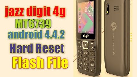 jazz digit 4g MT6739 android 4.4.2 flash file | hard reset | jazz digit 4g flash file  CM2MT2