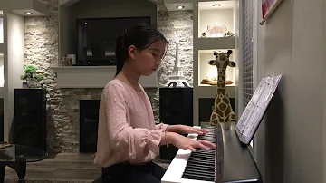 Richard  Clayderman  -  Hungarian Sonata -  Piano Cover by Jessie Bui (10 Years Old)