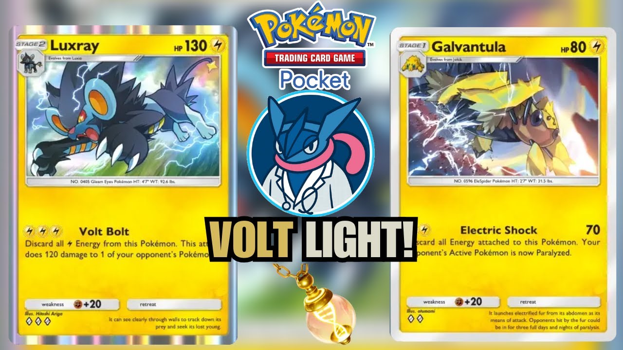 LUXRAY & GALVANTULA Might Be The BEST Memory Light Duo! Pokmon TCG Pocket