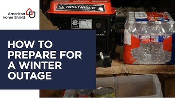 American Home Shield - How To Prepare For A Winter Power Outage