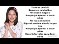 Violetta  aprendi a decir adios letra