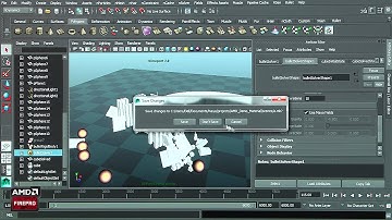 Bullet Physics Engine Plug-in for Maya IBC 2013 on AMD FirePro