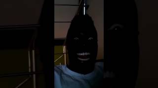 Black Man Laughing In The Dark