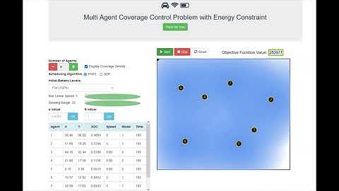 Multi-Agent Coverage with Energy Constrained Agents - Decentralized Control