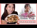 LUTO TAYO! Garlic Parmesan Chicken Wings using Airfryer | Quick Easy Healthy with Malunggay Powder