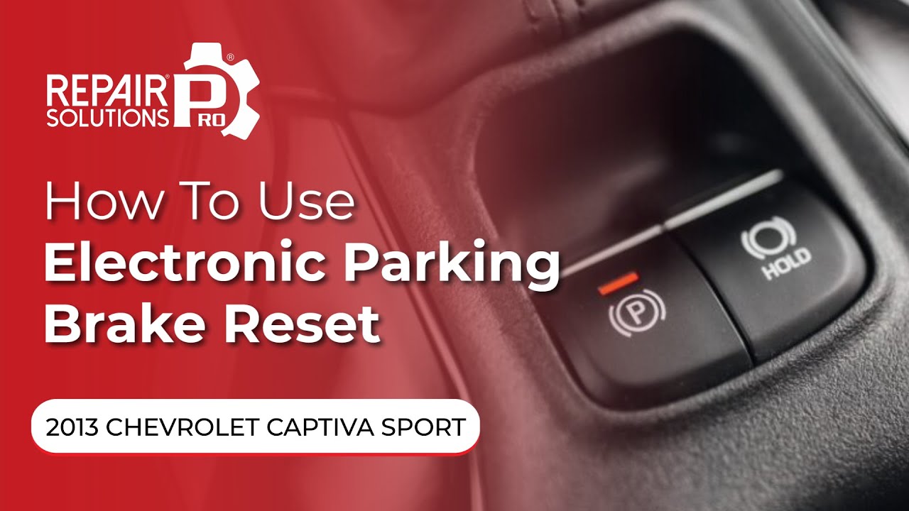 How to Use Electronic Parking Brake Reset Function on SDS 2013