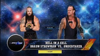 WWE2K23 Backlash Match 5 Braun Strowman vs The Undertaker