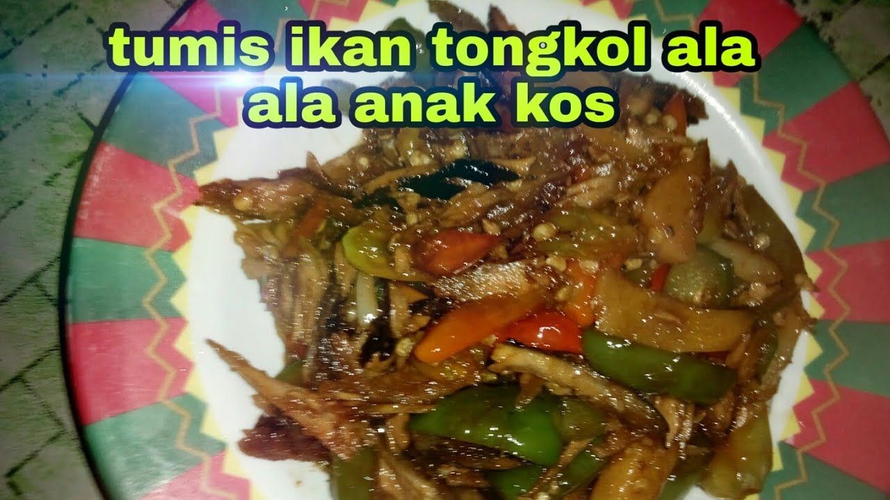 masak ikan tongkol ala  ala  anak  kost  YouTube