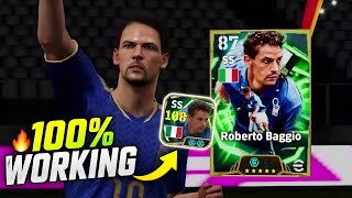 Trick To Get 108 Rated Epic Roberto Baggio In eFootball 2026 Mobile 