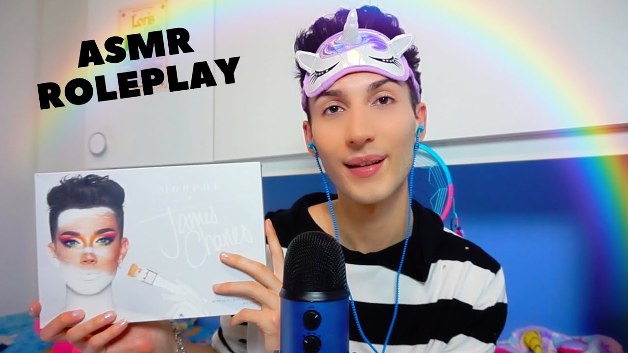 Roleplay ASMR 😴  ti trucco con la palette di James Charles | Lorysso ASMR