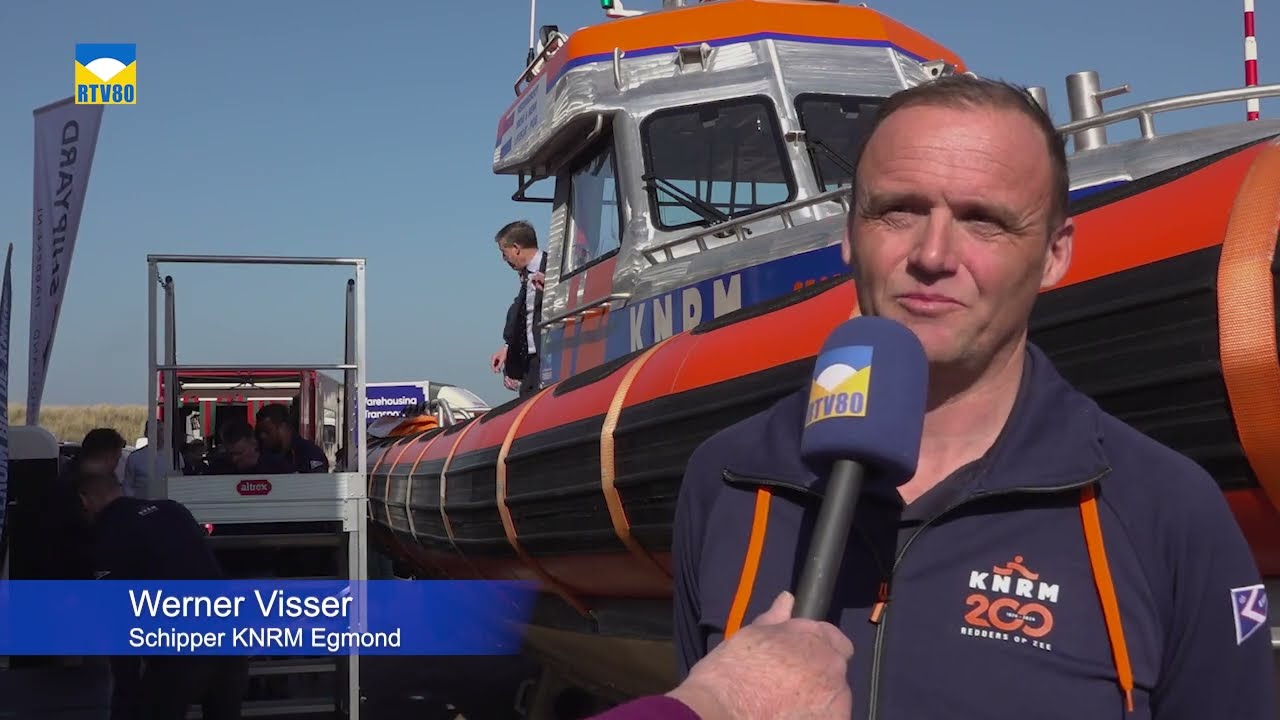 Nieuwe Egmondse reddingsboot gedoopt