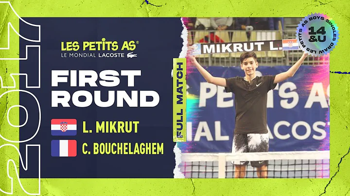 Les Petits As 2017 | Boys 1st Round | Luka Mikrut ...