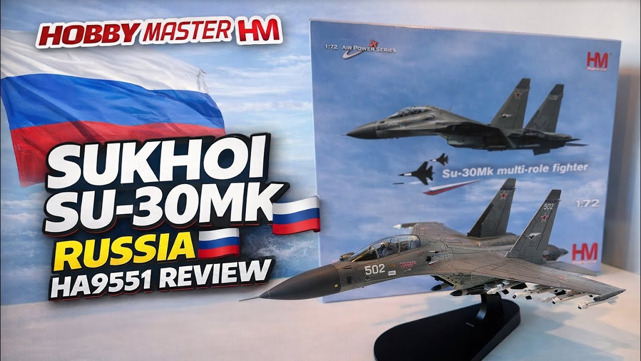 Hobby Master Sukhoi Su-30MK Flanker C Russian Air Force | HA9551
