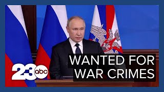 Arrest warrant issued for Vladimir Putin