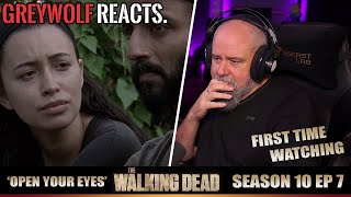 THE WALKING DEAD- Episode 10x7 'Open Your Eyes' | REACTION/COMMENTARY - FIRST WATCH