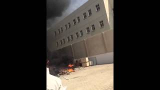 حريق مدرسة احمد ابن حنبل بجده screenshot 3