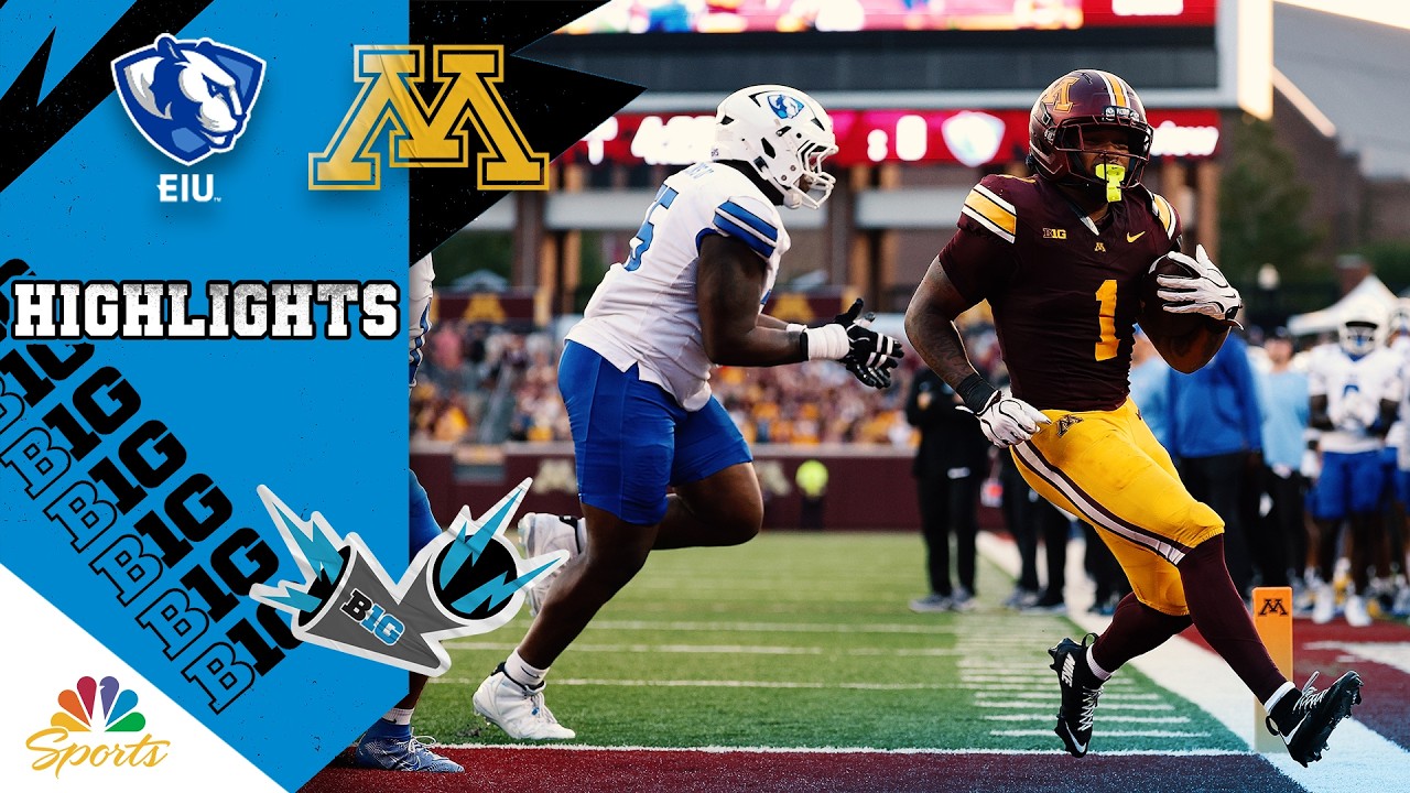 Eastern Illinois vs. Minnesota | COLLEGE FOOTBALL HIGHLIGHTS | 9/3/2026 | NBC Sports