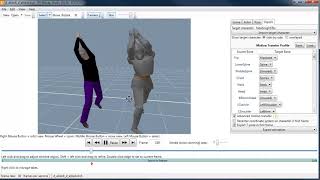 Using FREE BVH Mirror for sword fighting animation