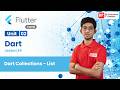 Unit 02 | Lesson 24 | Dart Collections - List | Flutter | Tamil