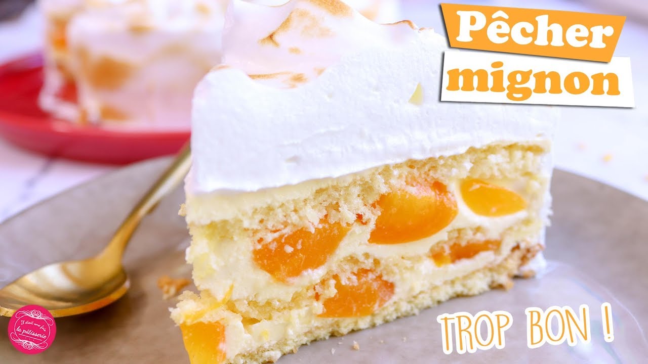 Le Gateau Pecher Mignon Il Etait Une Fois La Patisserie Le Gateau Pecher Mignon Il Etait Une Fois La Patisserie