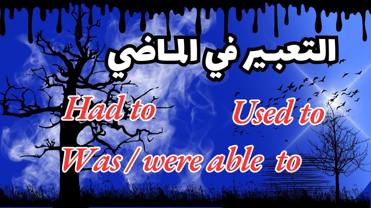 Had to | used to | was/were able to