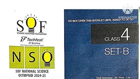 NSO Olympiad Question Paper (2024-25) with Explanation Class 4/set B/12 November 2024