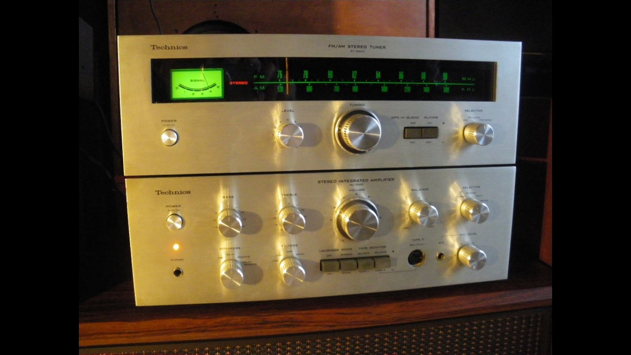 70s Technics SU-3000 / ST-3000 ブーム直前のエントリー機 必要十分な