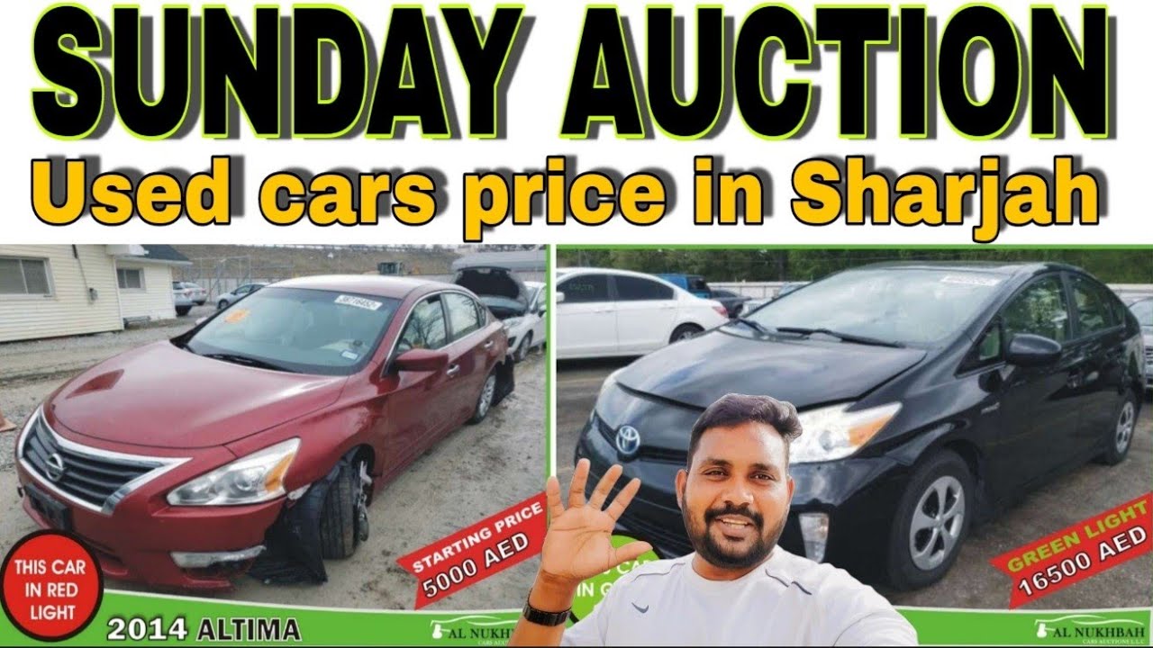 Sunday auction used cars price in dubai ! YouTube