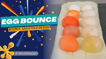 BOUNCING EGG! | Osmosis | dArtofScience