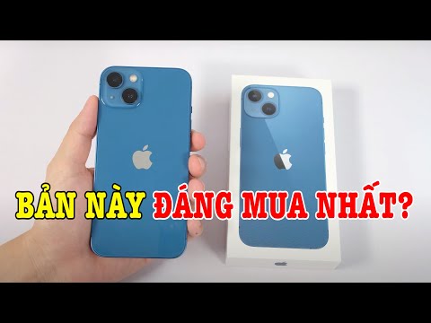 Bảng Màu Xanh Dương - Mở hộp iPhone 13 : Bản này mới đáng mua nhất nè !