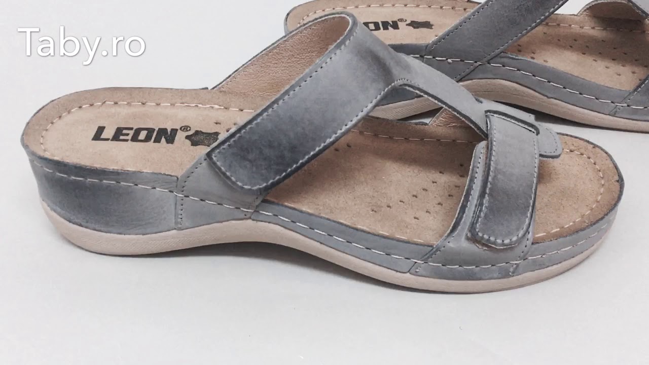 Papuci medicinali confortabili Leon - Taby.ro